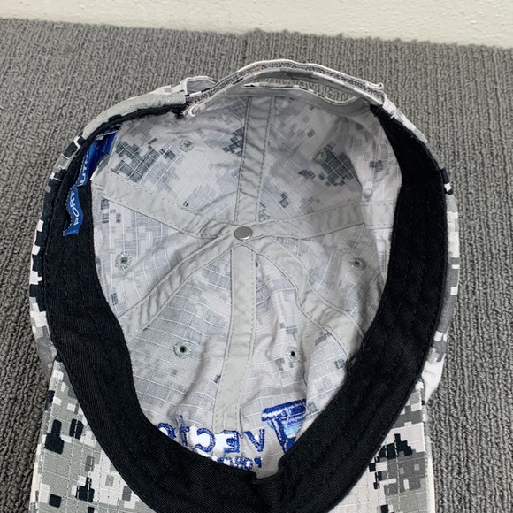 Vector Force Development Baseball Hat OSFA Gray Digital Camouflage Strapback - Picture 13 of 14